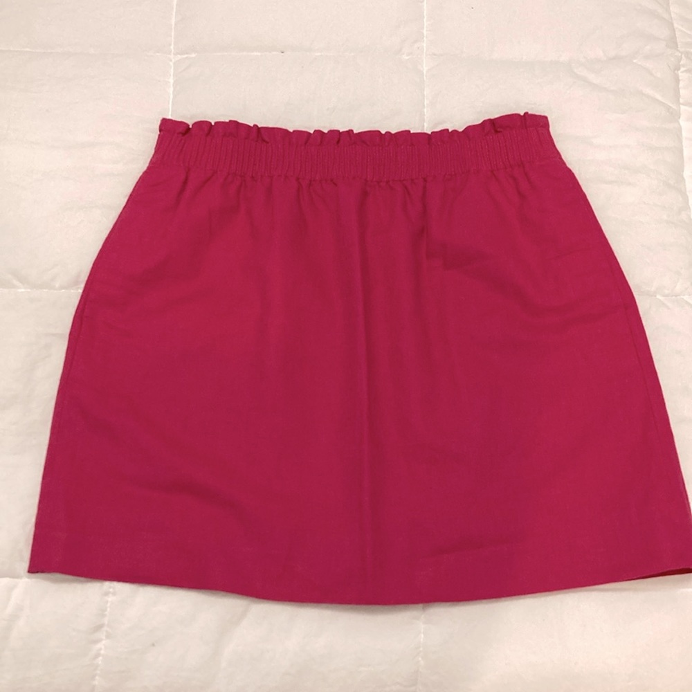 J.Crew fuchsia skirt